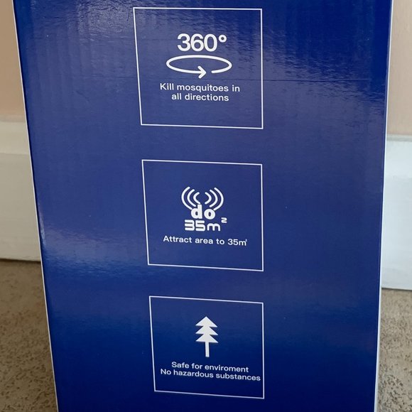 NEW Black Electric Mosquito Killer/Zapper - Picture 2 of 5